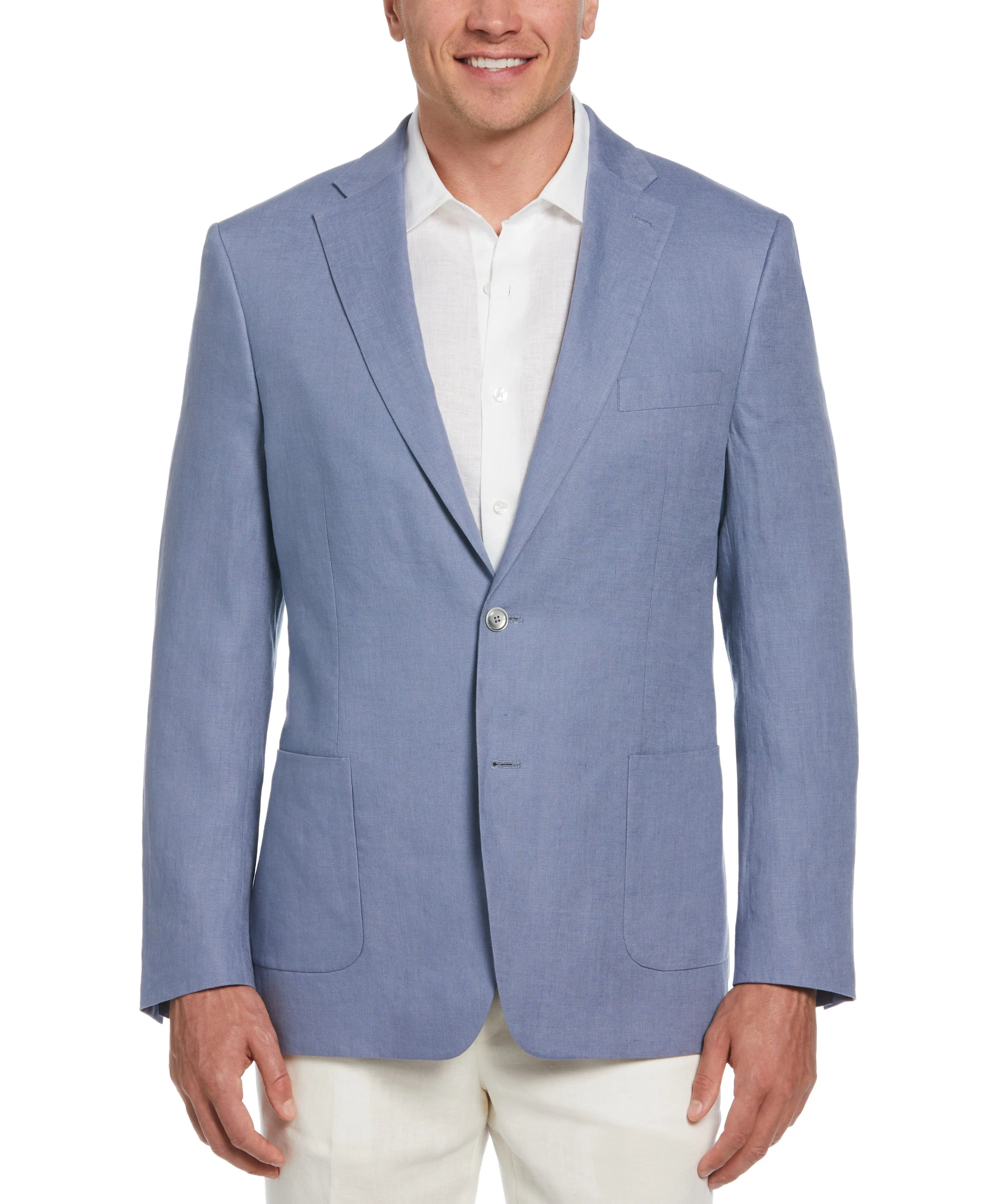 100% Linen Single-Breasted Sport Coat