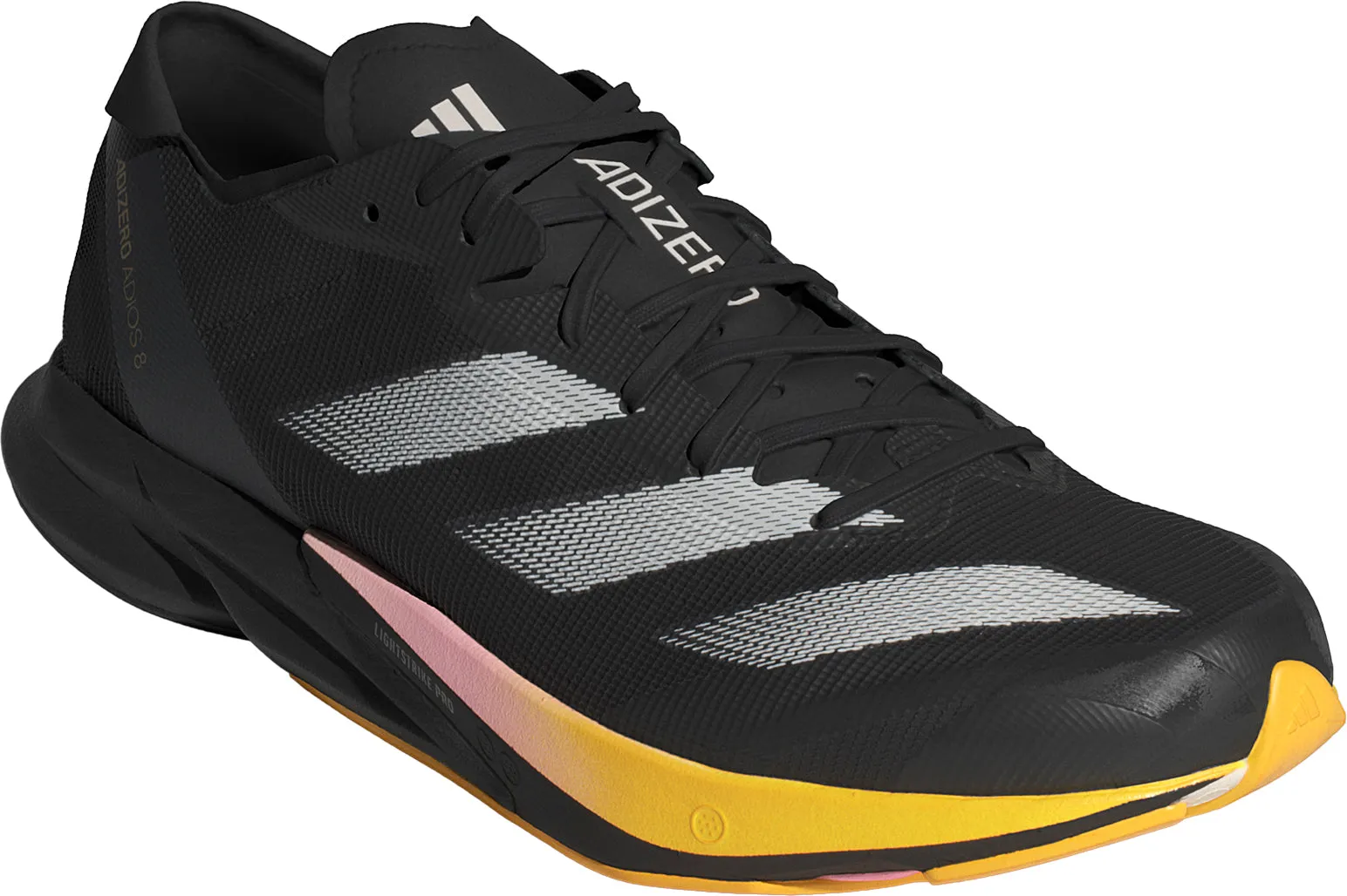 adidas Adizero Adios 8 Mens Running Shoes - Black