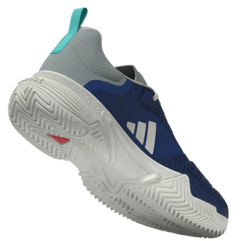 Adidas Barricade Mens Tennis Shoes - Team Royal Blue / Off White / Bright Red