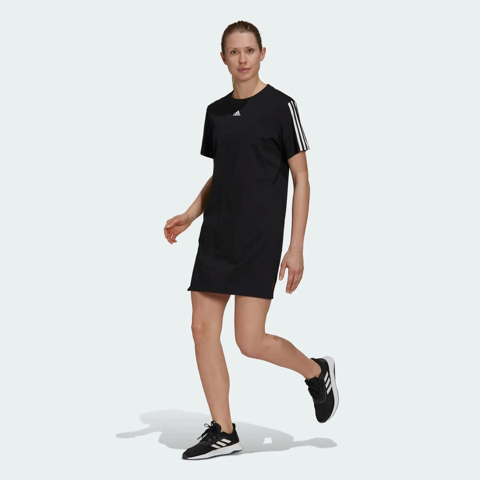 Adidas Women's Loose 3 Stripes Sports Dress GS1371