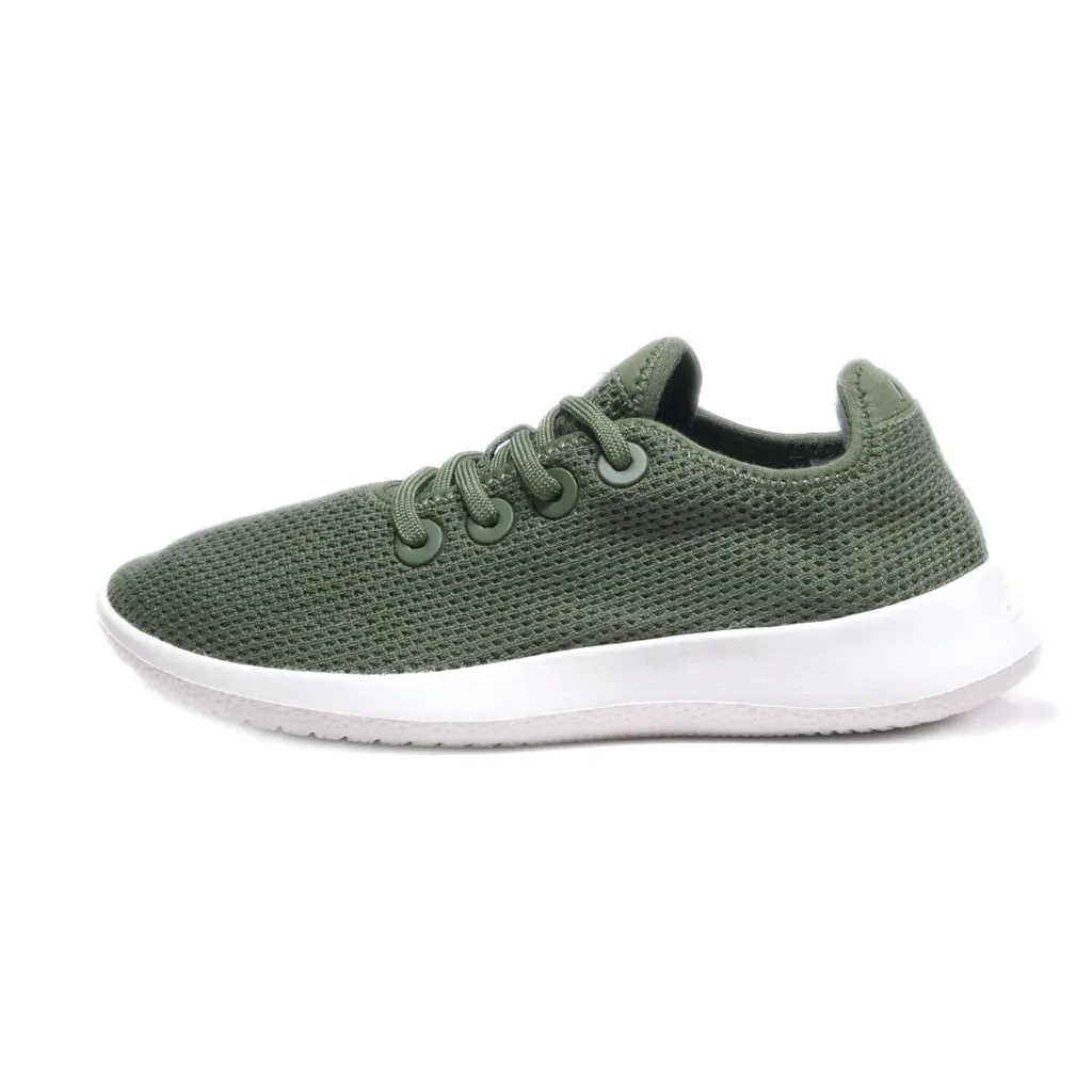 Allbirds Tree Runners Sport Shoes Fabric Green Colour For Women