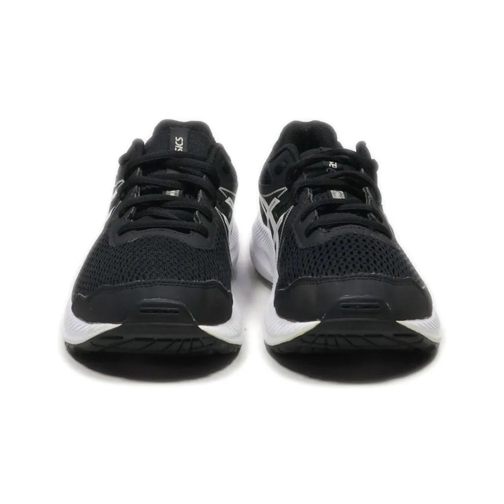 Asics Contend 7 Sport Shoes Fabric Black Colour For Women