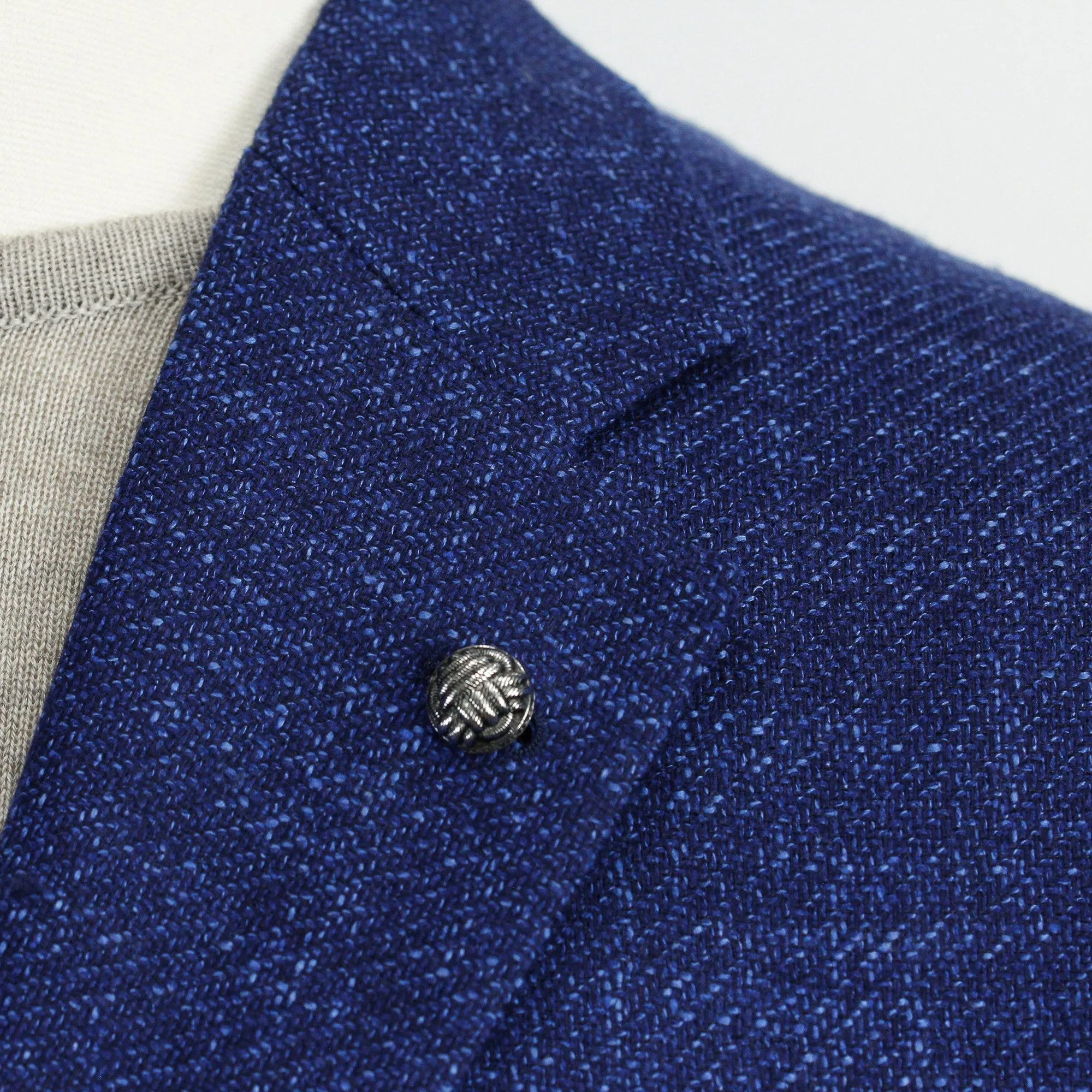 Blue Neat Morton Contemporary Fit Wool-Silk-Linen Sport Jacket - Jack Victor