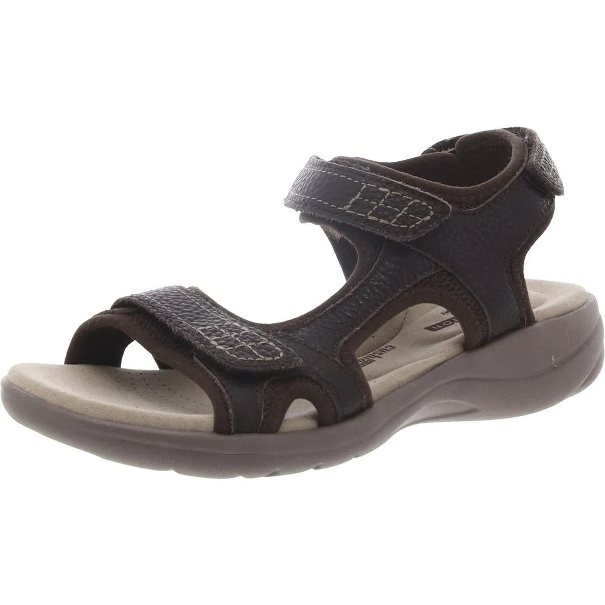 Clarks Womens Saylie Jade Leather Anlke Sport Sandals