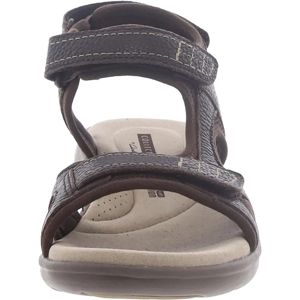 Clarks Womens Saylie Jade Leather Anlke Sport Sandals