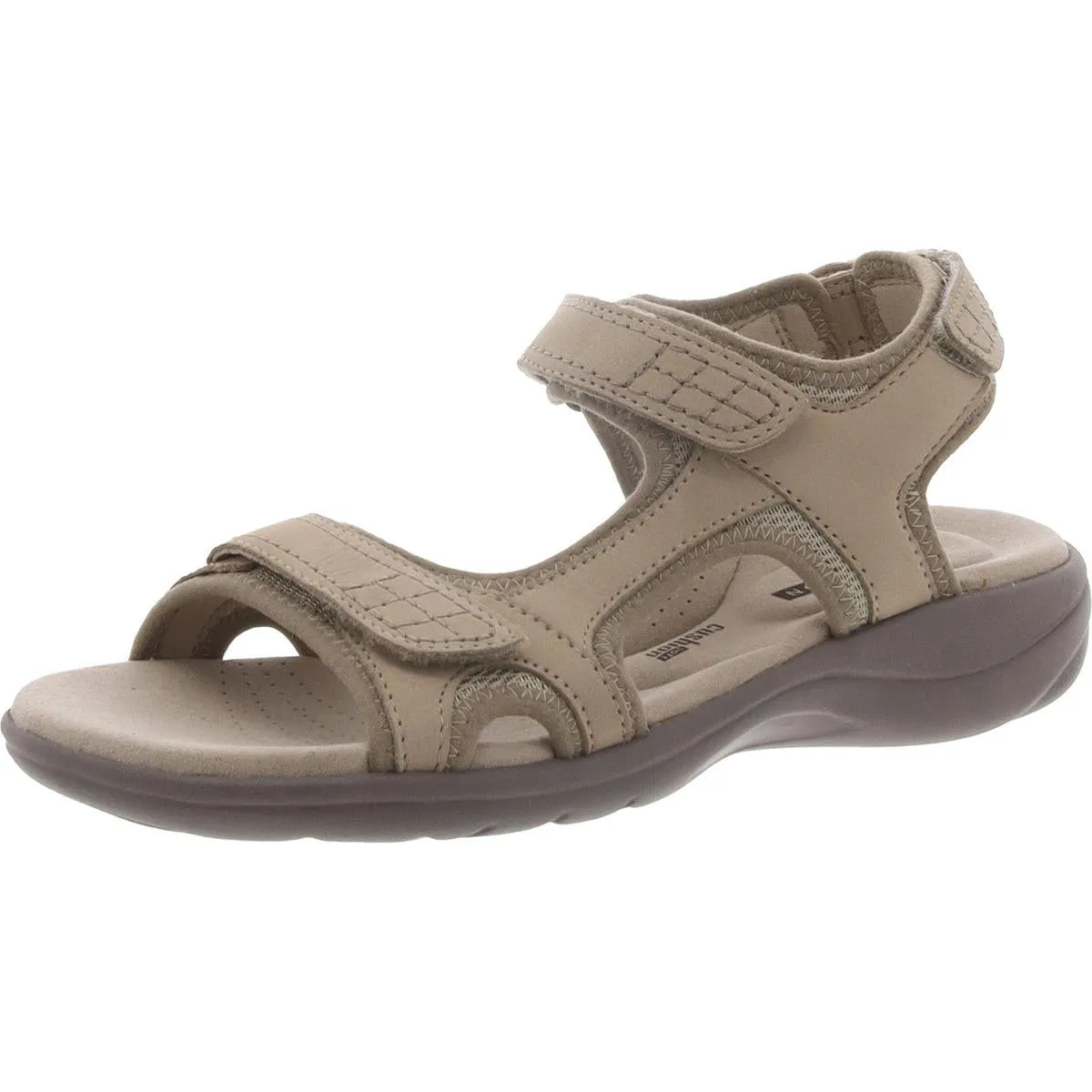 Clarks Womens Saylie Jade Leather Anlke Sport Sandals