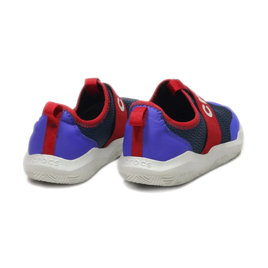 Crocs Sport Shoes Leather Blue Colour For Kids