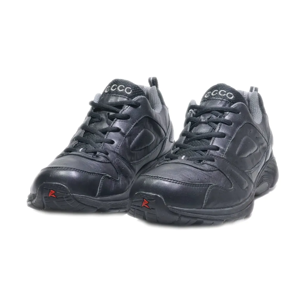 Ecco Sport Shoes Leather Black Colour For Men