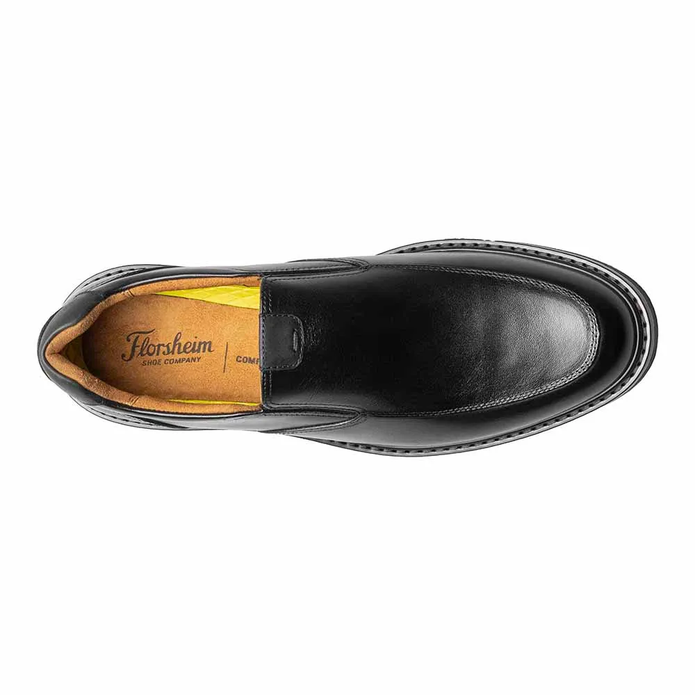 Florsheim Norwalk Black Slip On Shoes