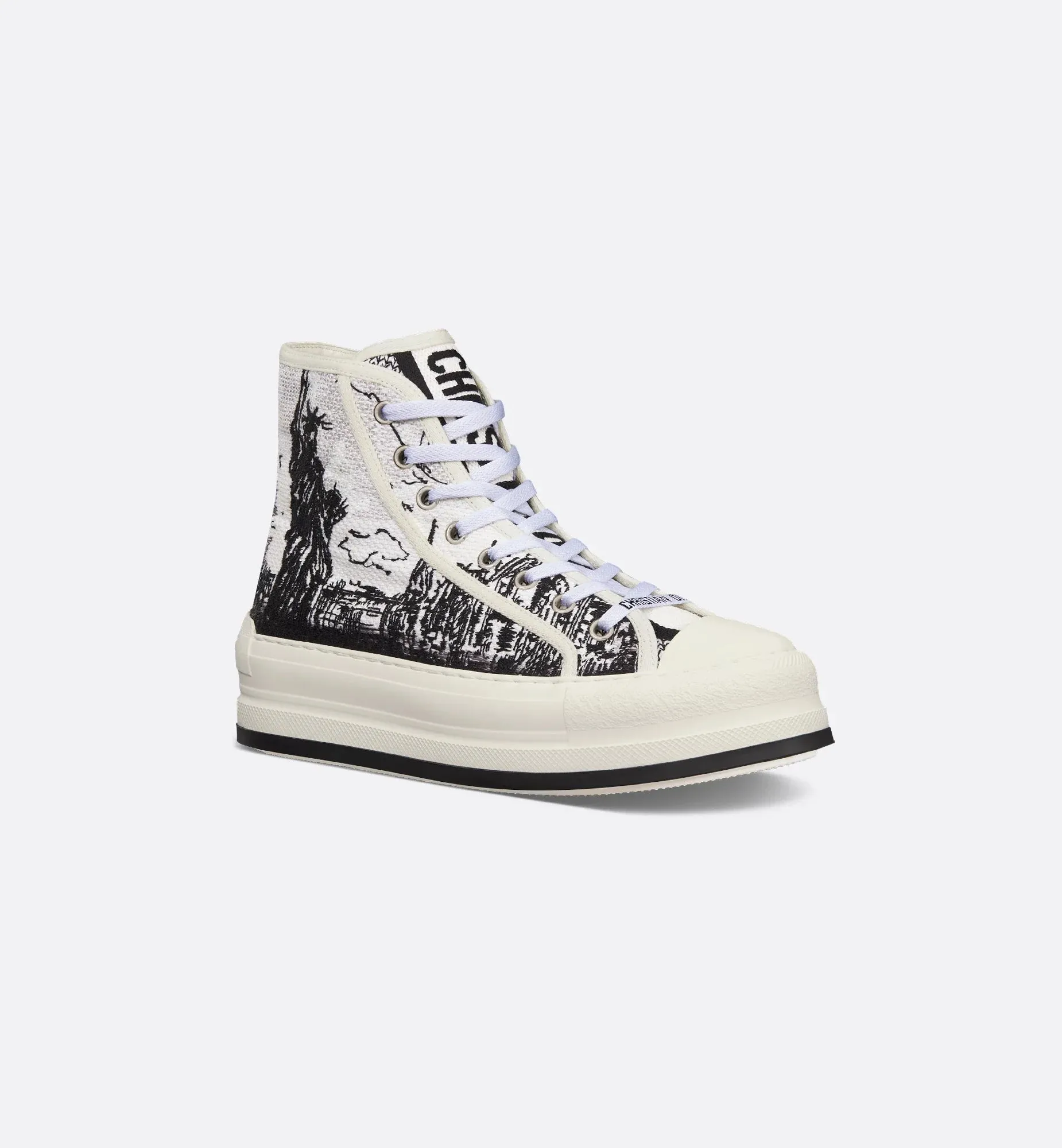 High-Top Platform Exclusive Sneaker