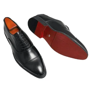 il Rosso 2 -  Red Bottom sole leather Oxford Dress Shoes