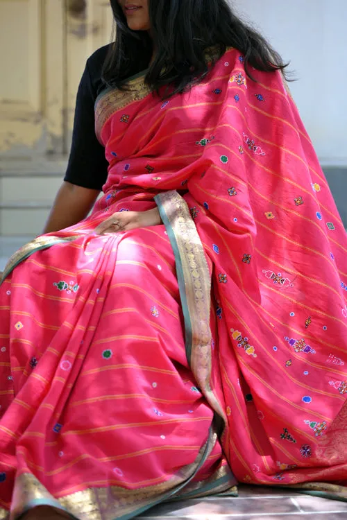 Kanchipuram Cotton Saree With Blouse Piece