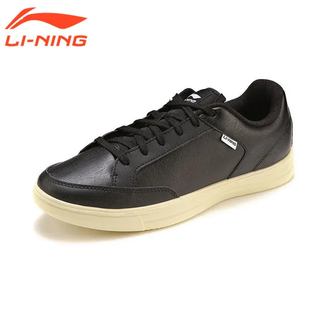 Li-Ning Original Men's Plain Shoes Walking Sneakers Leisure Style Cushioning Design Outdoor Sports Sneaker