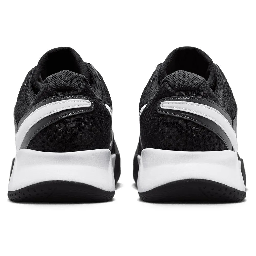 Men's Court Lite 4 Tennis Shoes Black and White