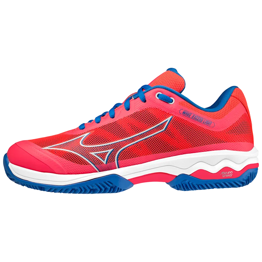 Mizuno Wave Exceed Light Womens Padel Shoes (Red)