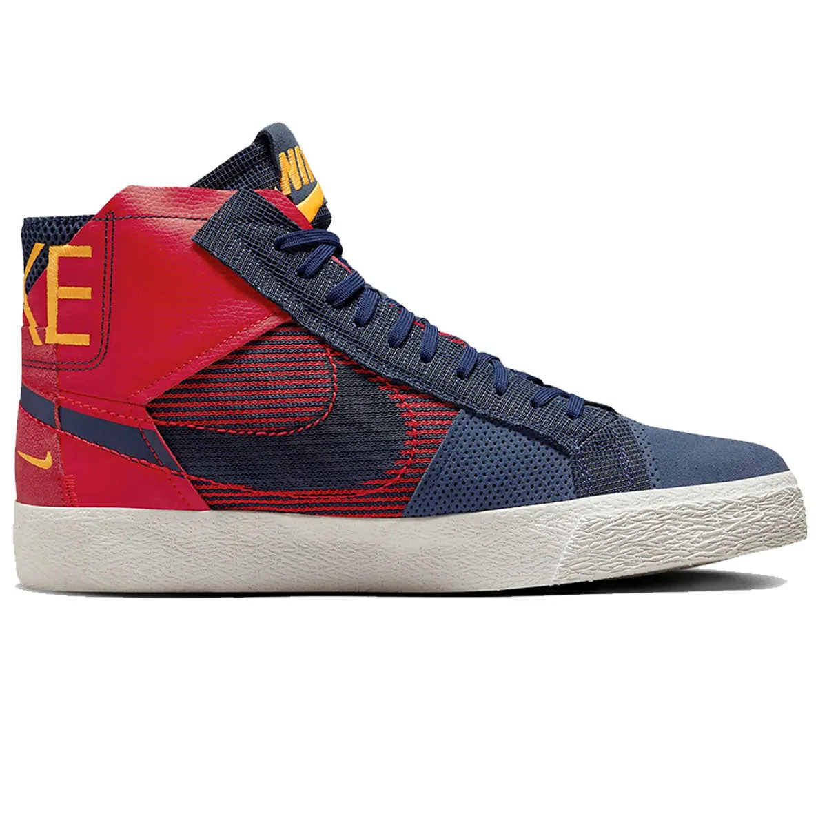 Nike SB Blazer Mid Premium - Red/Gold/White/Navy FD5113-600