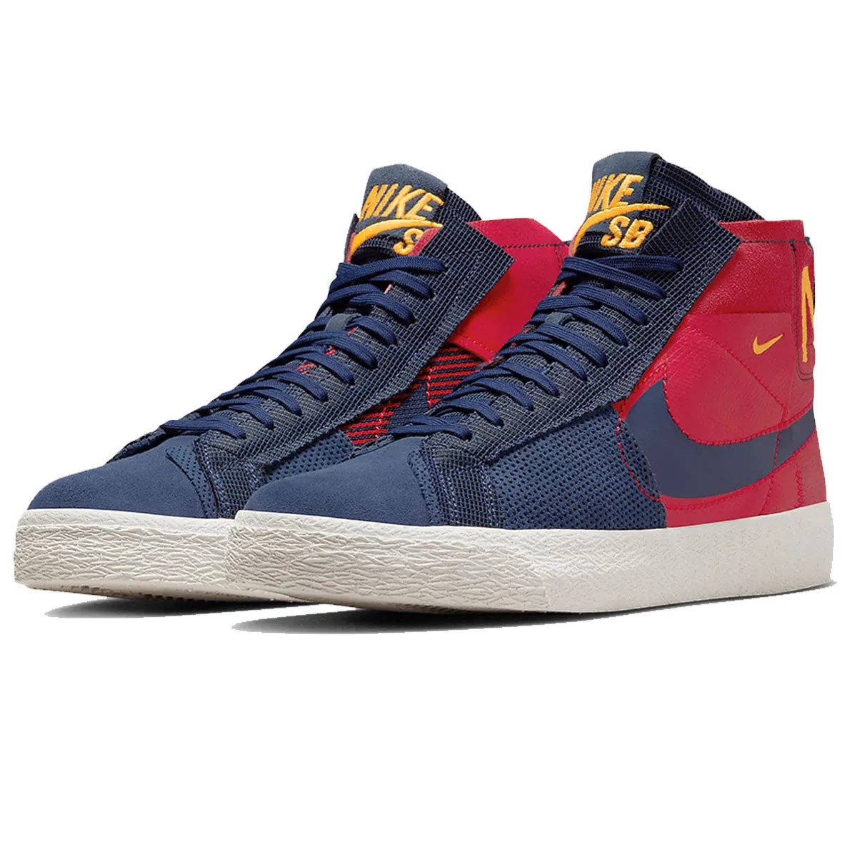 Nike SB Blazer Mid Premium - Red/Gold/White/Navy FD5113-600