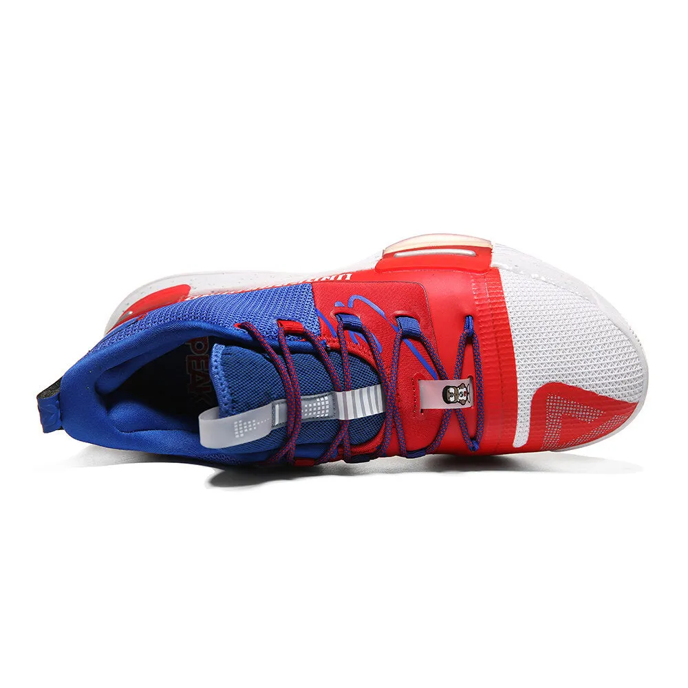 PEAK Flash Lou Williams Basketball Shoes Men Sport Sneaker Blue