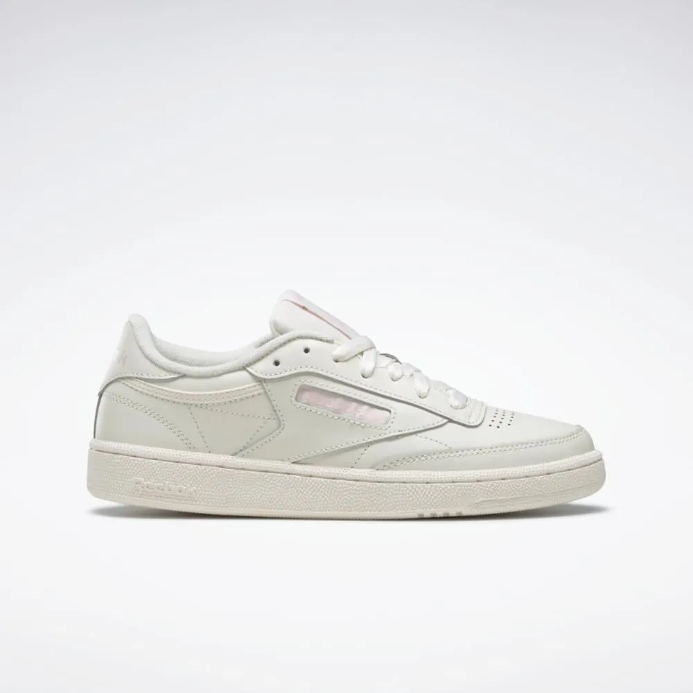 Reebok Footwear  Women's Club C 85 Vintage Reebok Classics Ftw Women Ftwr Wht/Chalk/Infused Lilac M