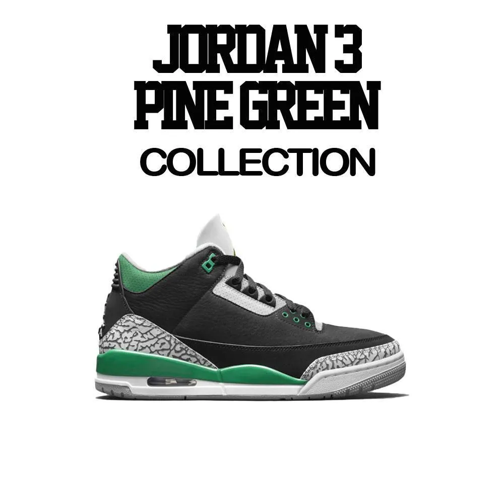 Retro 3 Pine Green Fresh & Fly Shirt