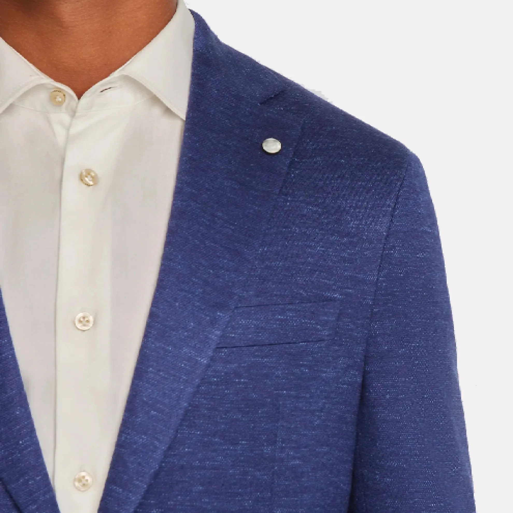 Royal Blue Hartford Contemporary Fit Wool-Silk Sport Jacket - Jack Victor