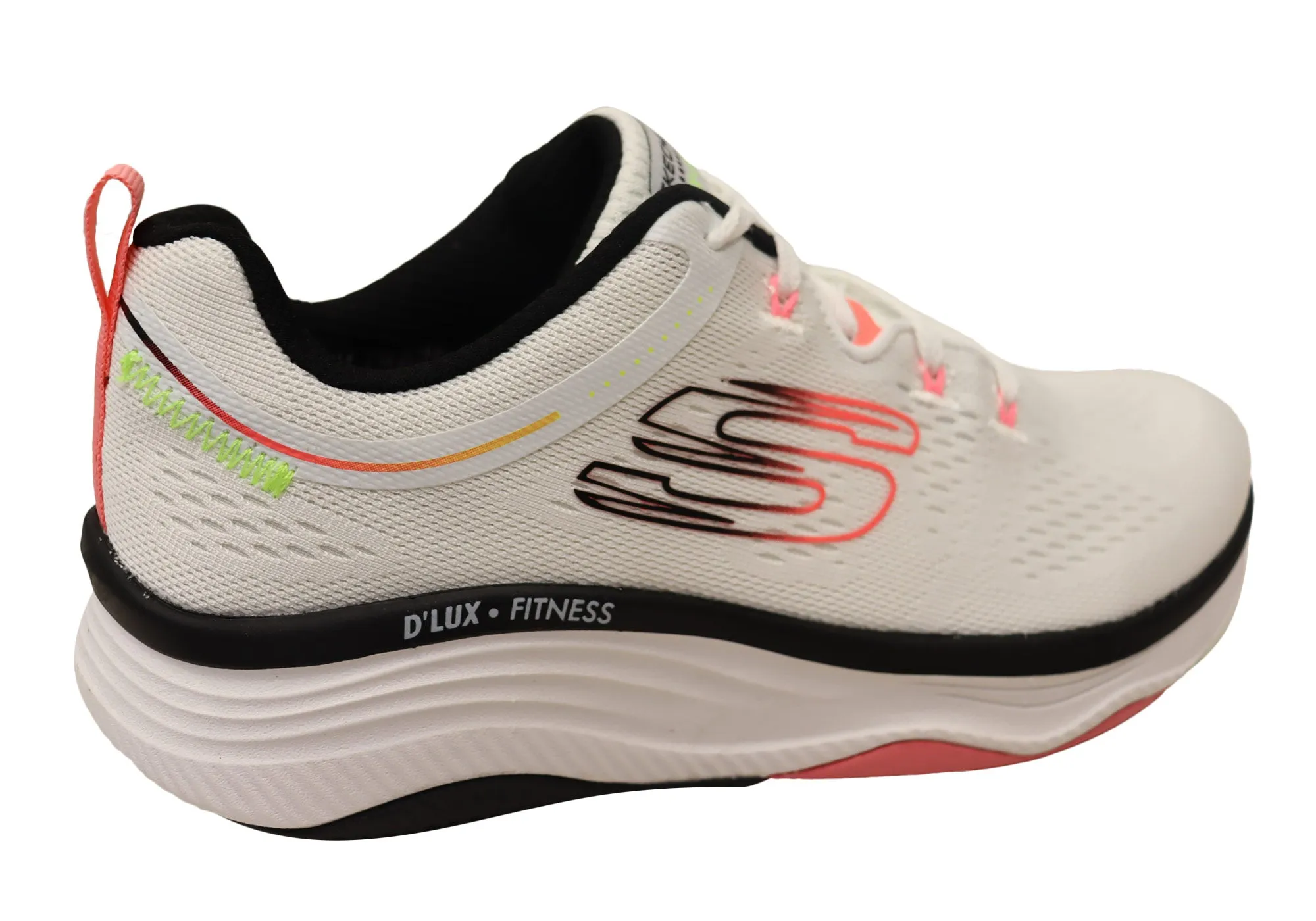 Skechers Womens Relaxed Fit D Lux Fitness New Moxie Shoes