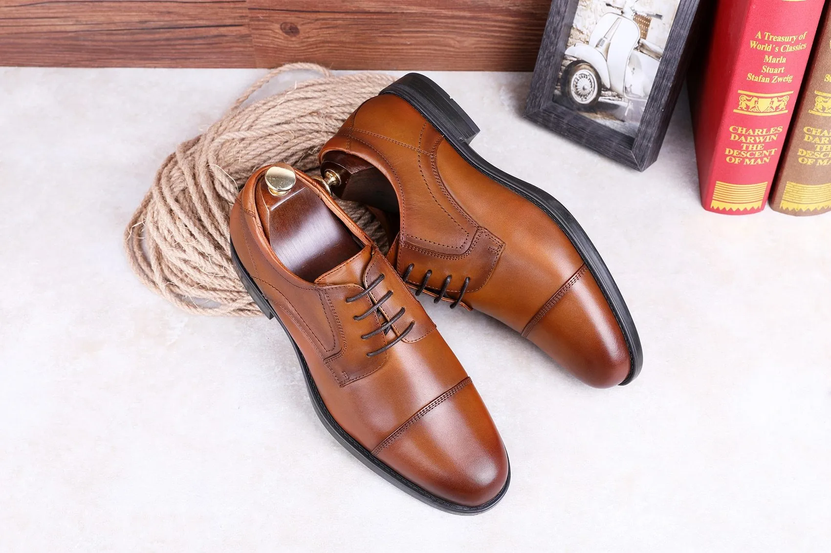 West Louis™ Elegant Style Dress Shoes