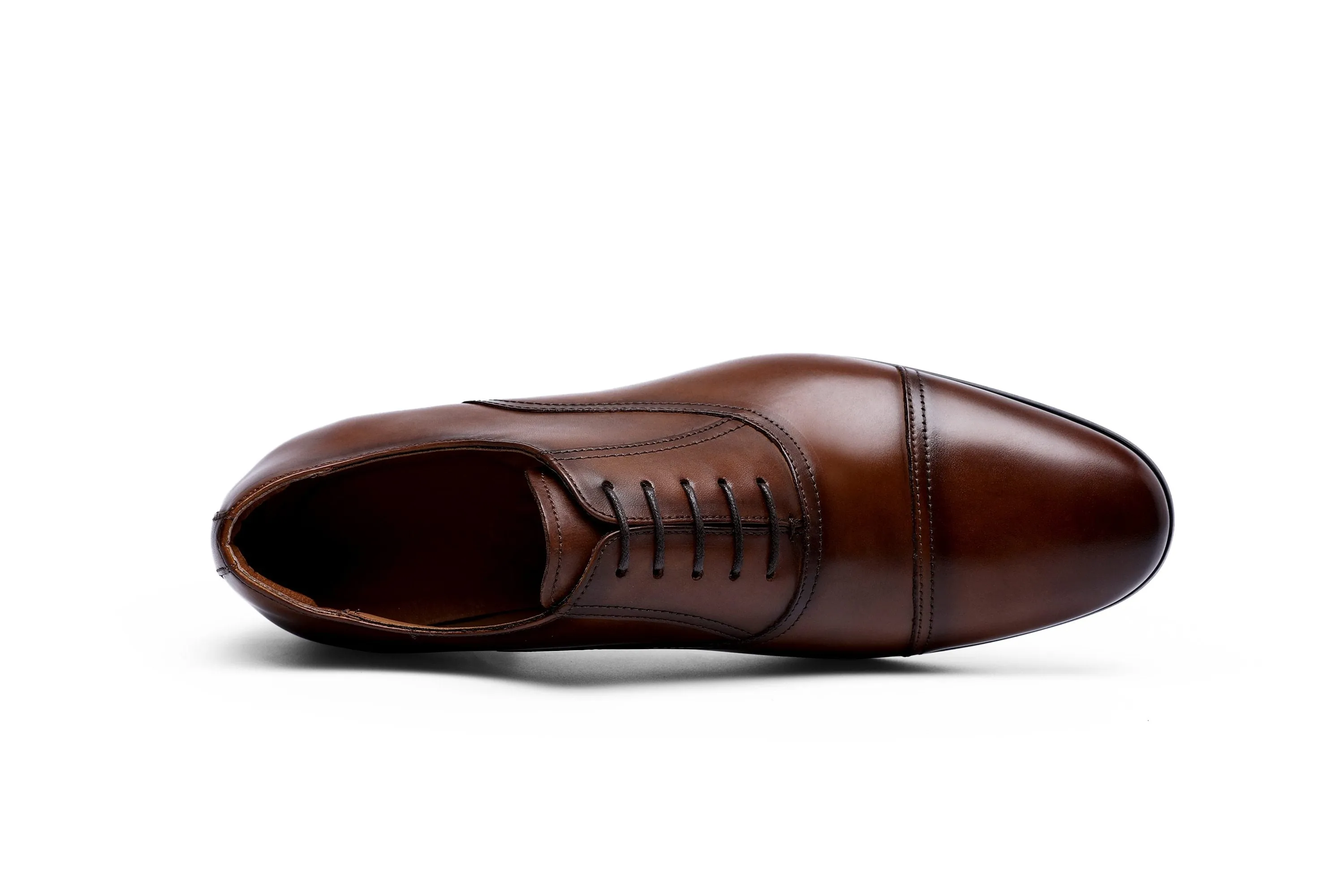 West Louis™ Retro Bullock Leather Oxford Shoes