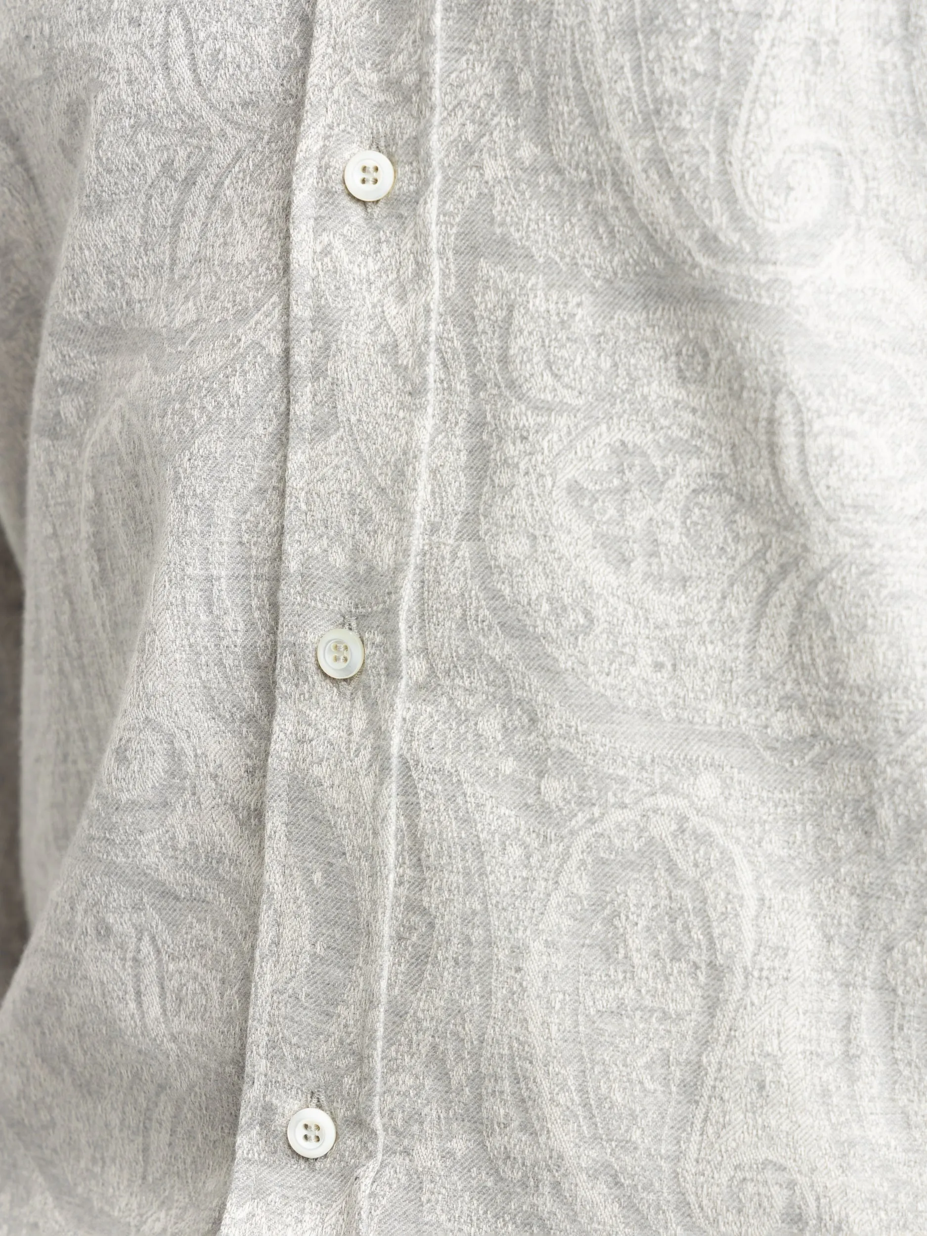 White Paisley Shirt