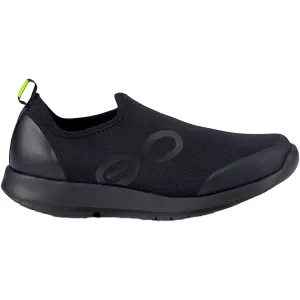 Women's OOFOS OOmg Sport Low Black/Black Mesh