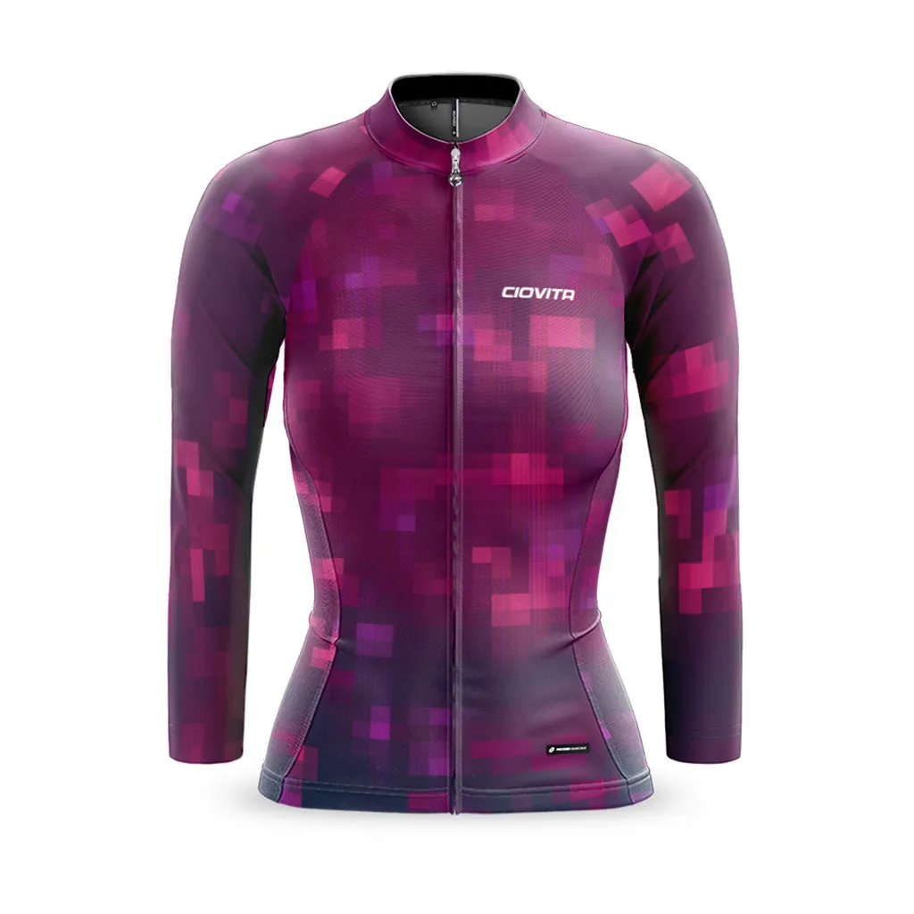 Women's Pixel Long Sleeve Sport Fit Jersey