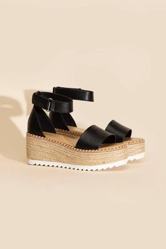 Womens Shoes Style No. Tuckins Platform Sandals